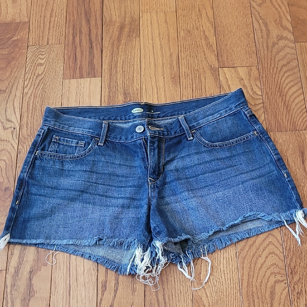 Old Navy Dark Blue Jean Shorts